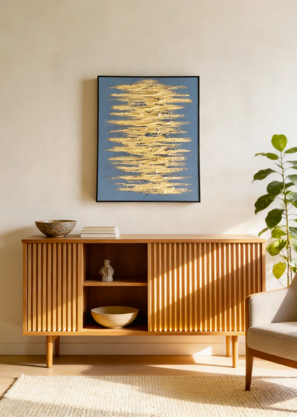 Wall Art Whispers Of Gold