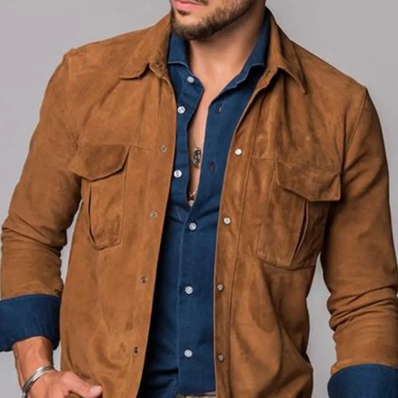 Rugged Pocket Collared Jacket