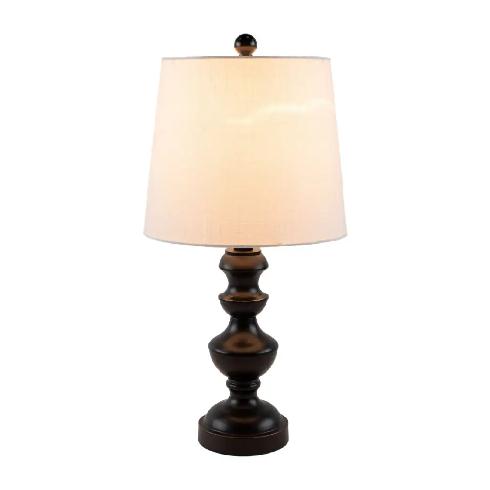 Iron Linen Table Lamp