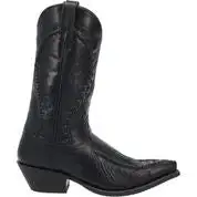 Men's Leather Snip Toe Dress Pull-On Boots