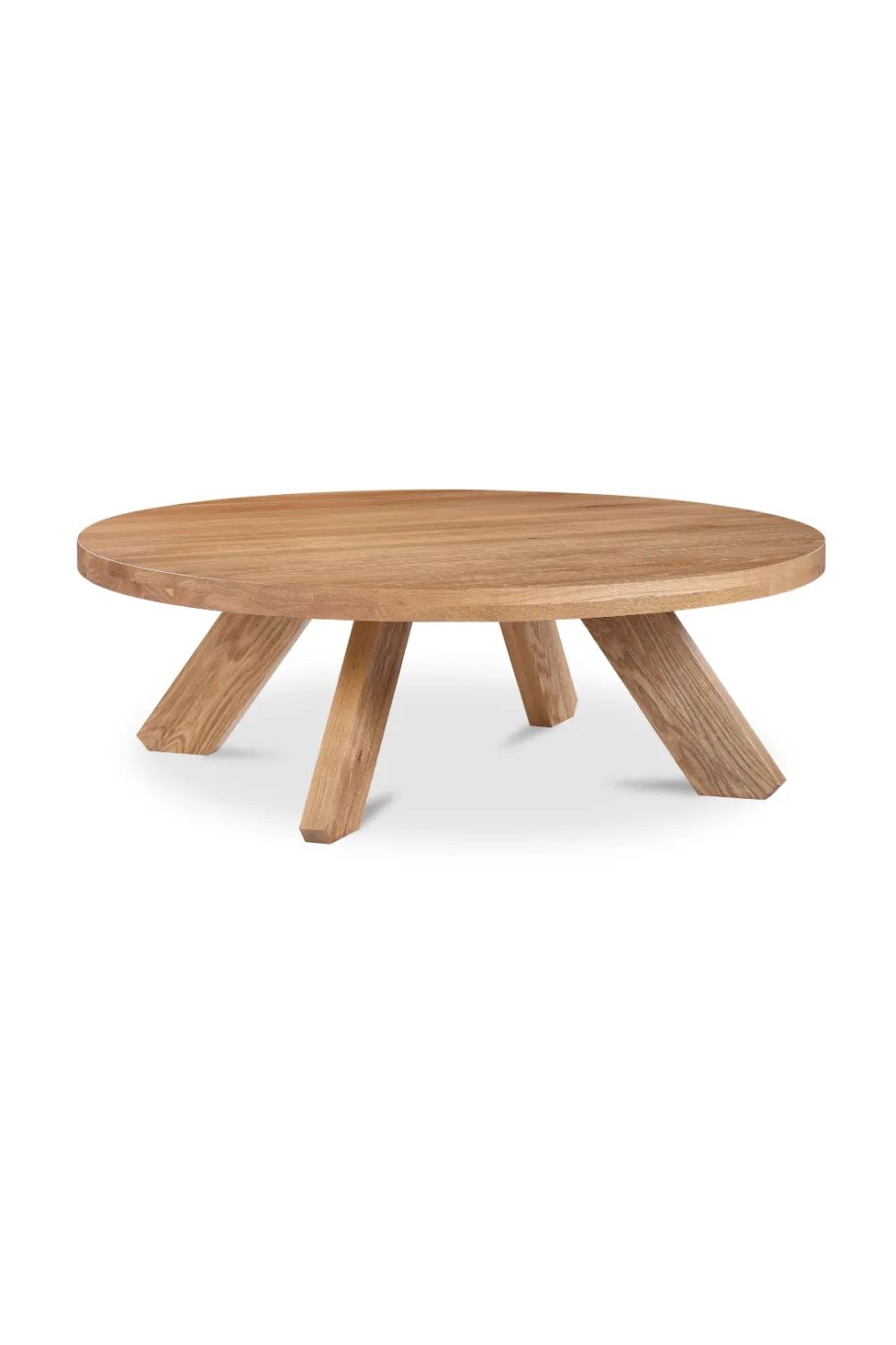 Solid Round Coffee Table