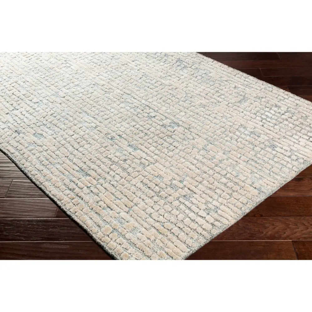 Hand-Tufted Viscose Blend Carpet