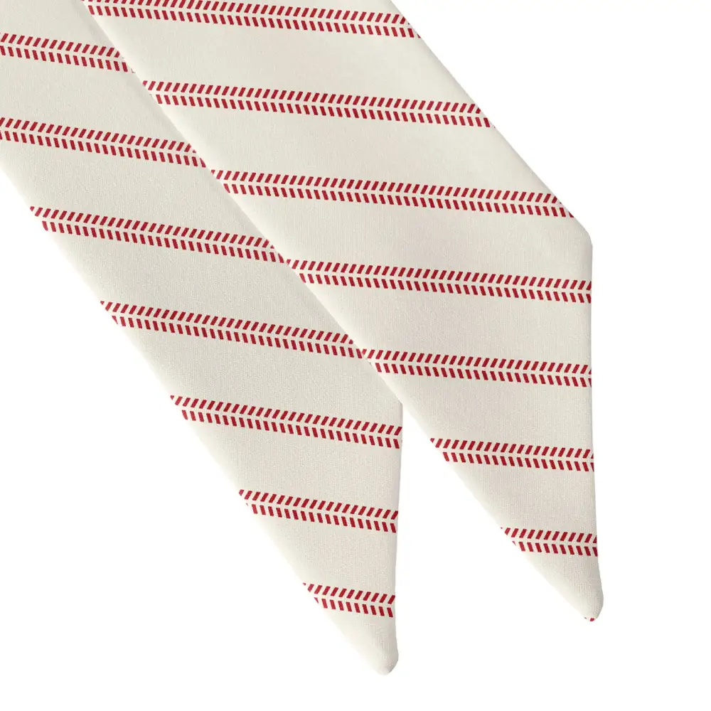 Baseball Stripe Pattern Hair Scarf