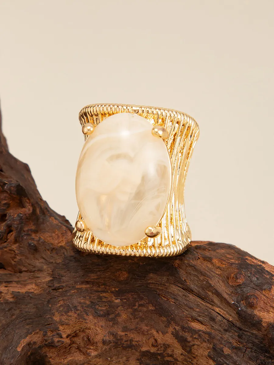 Isla Resin Gemstone Ring