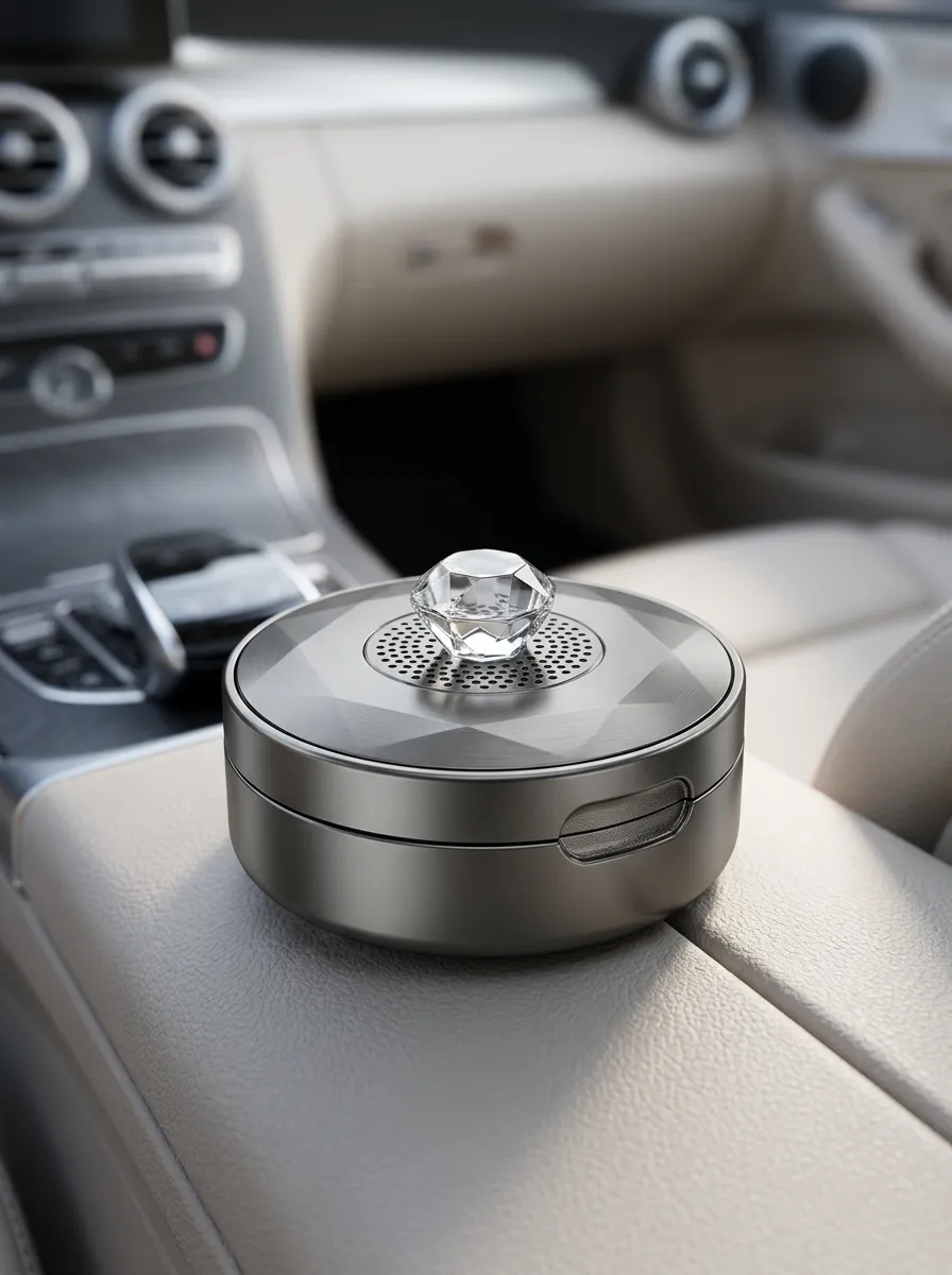 Metal Crystal Car Air Freshener