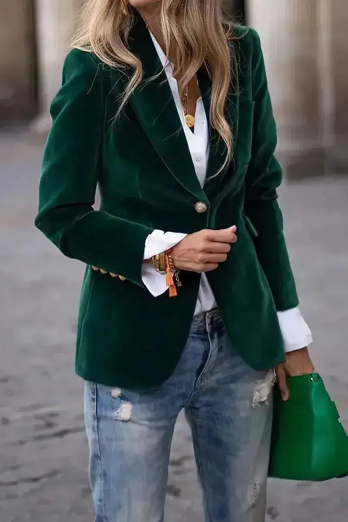 Tailored Relaxed Blazer