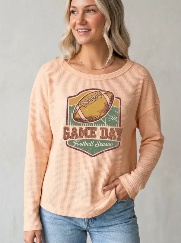 Football Graphic Casual T-Shirt