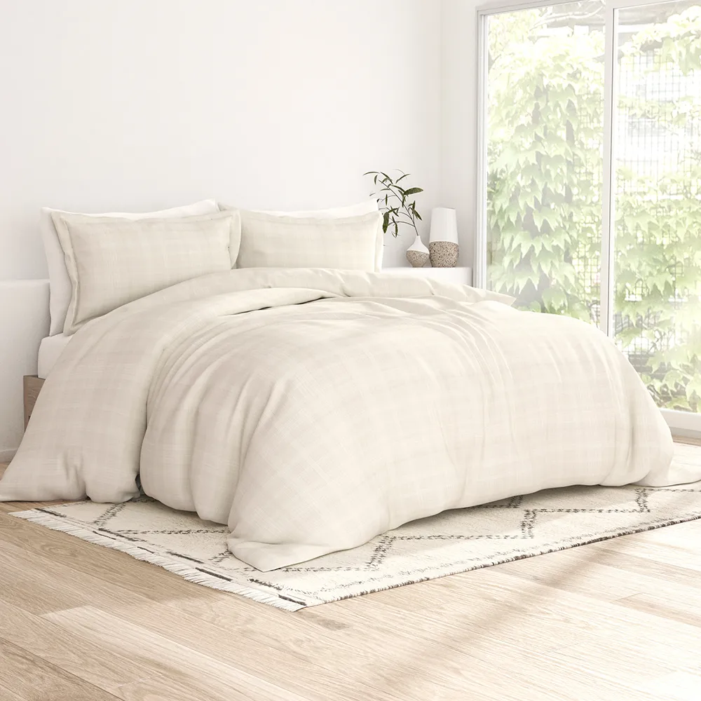 Thatch Pattern Duvet Cover Set