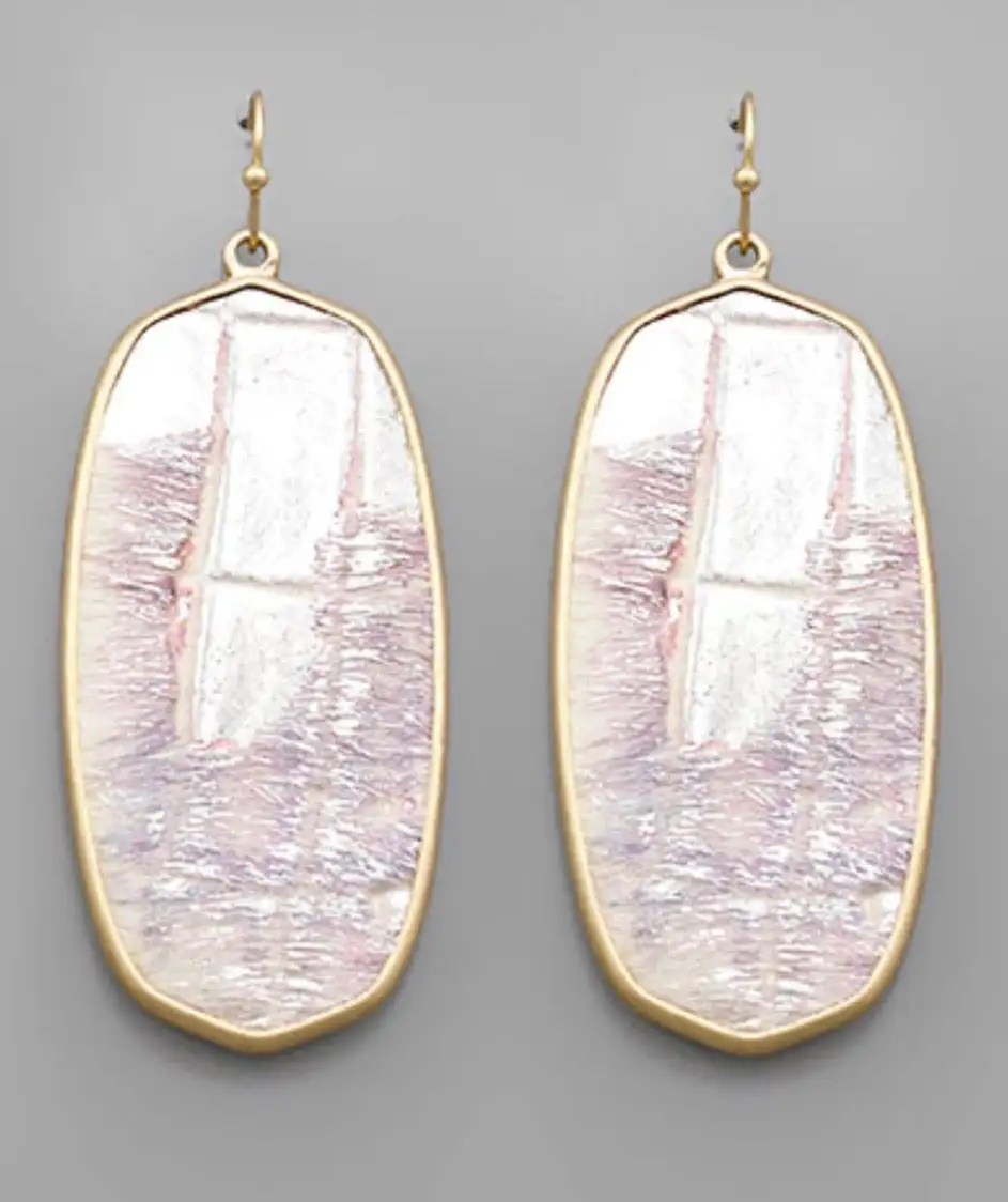 Colorful Hexago Earri Earrings