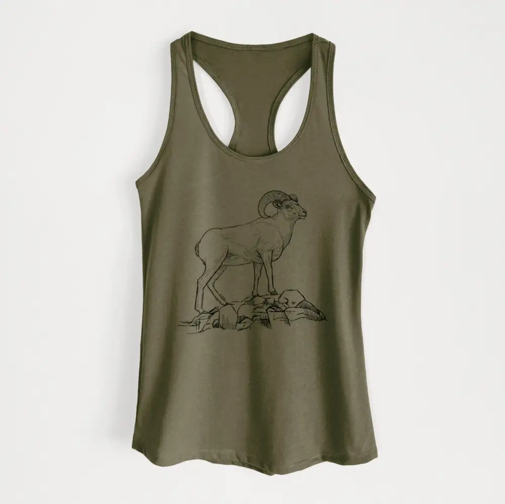 Bighorn Sheep Ram Tank Top