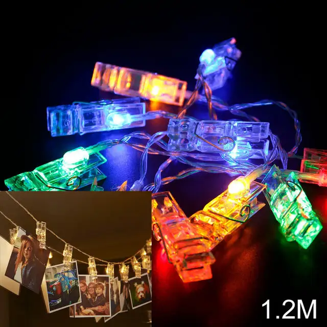 Photo Clip String Lights