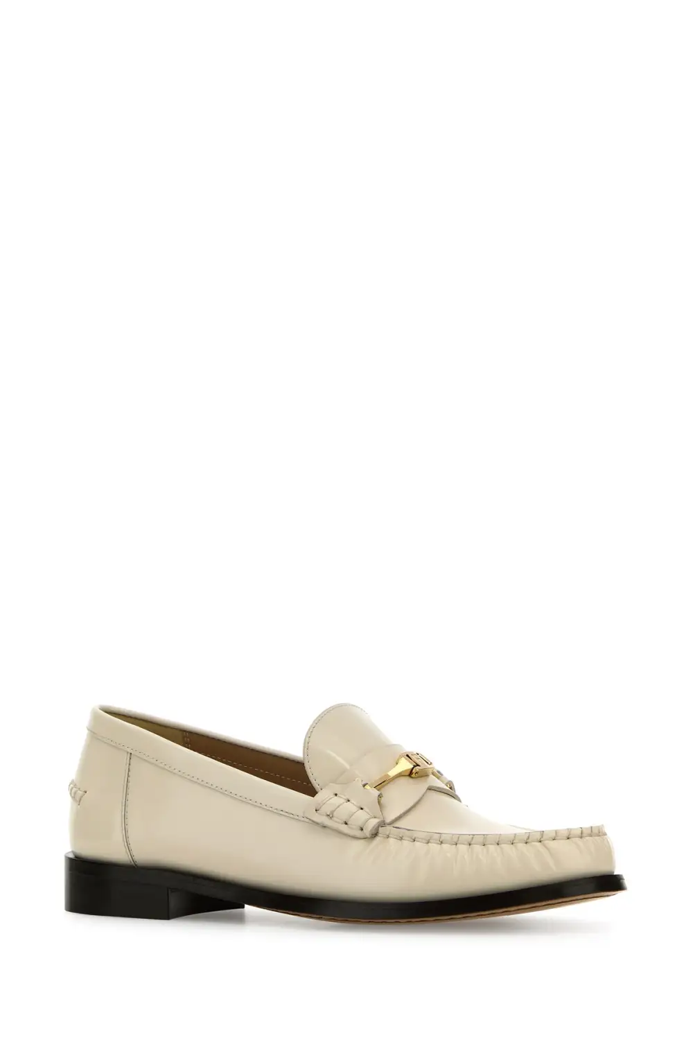 Smooth Polished Calf Leather Loafers