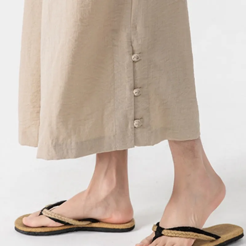 Relaxed Wide Leg Pants