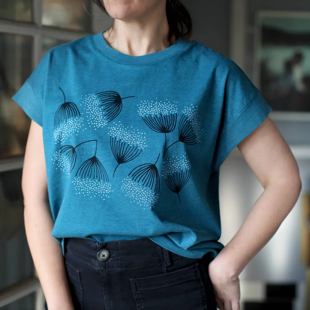 Floral Relaxed Fit Graphic T-Shirt