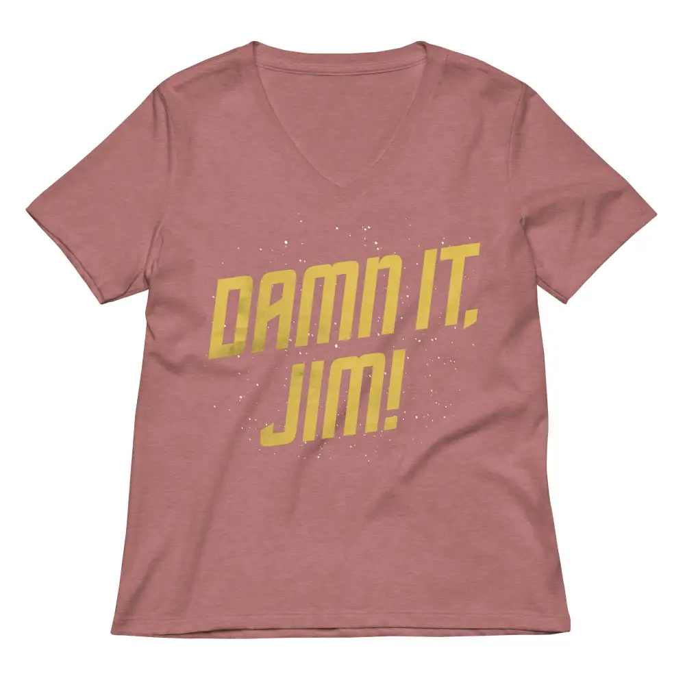 Classic Quote V Neck Tee