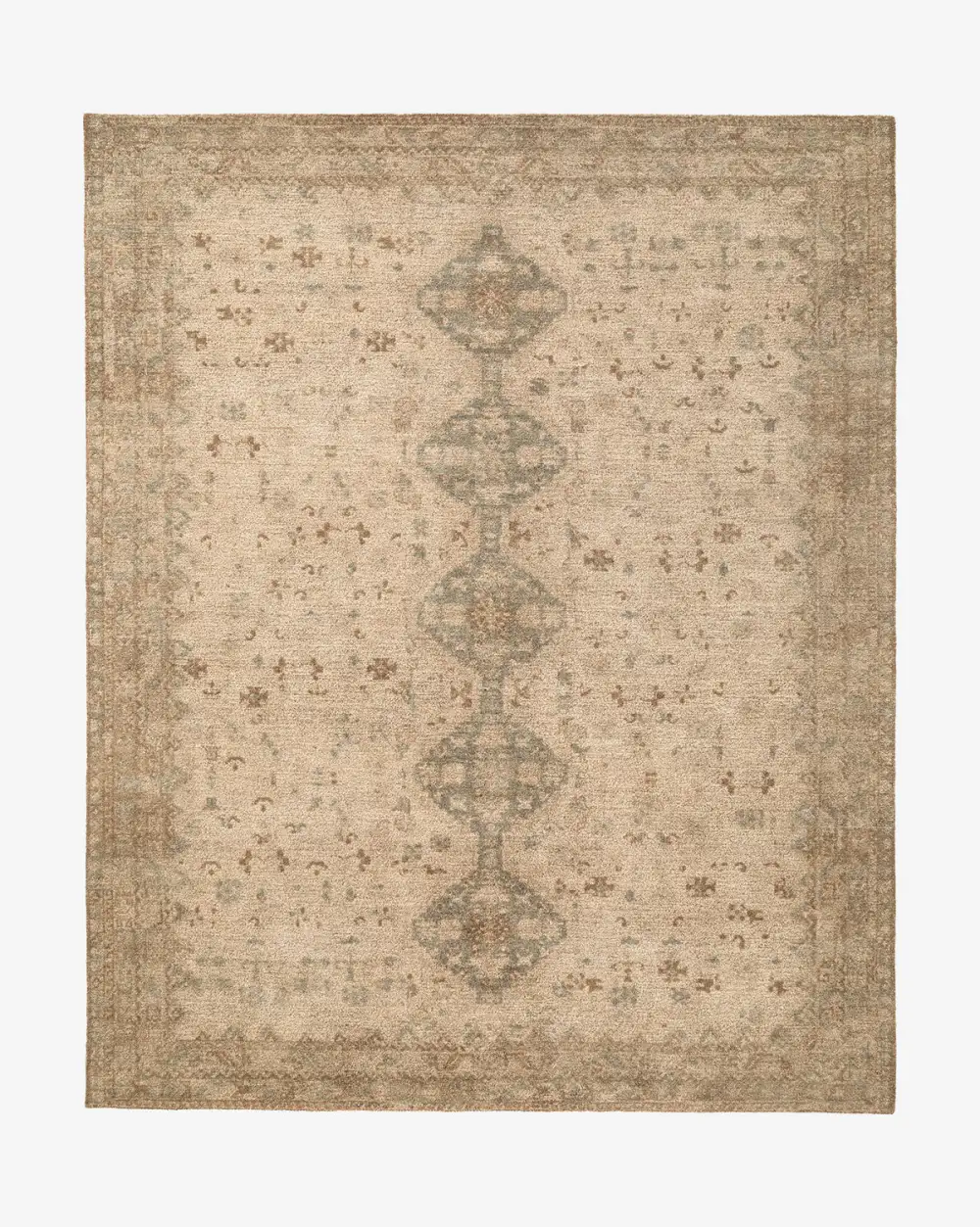 Hand-Tufted Wool-Jute Area Rug