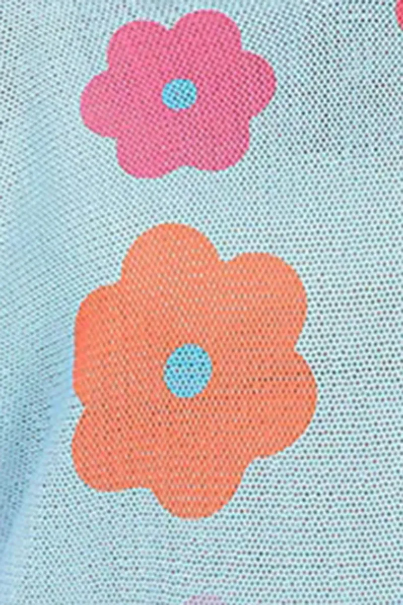Daisy 3/4 Sleeve Lightweight Sweater