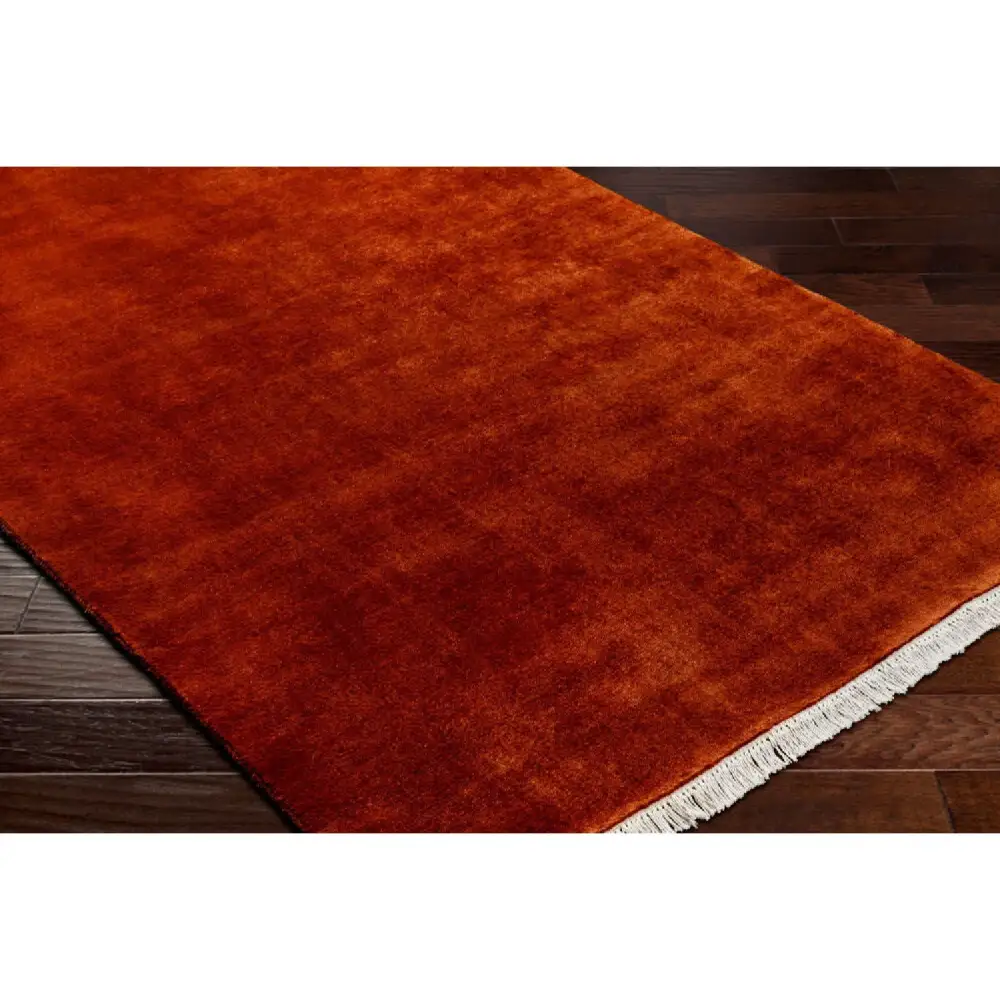 Hand-Loomed Wool Fringe Table Runner