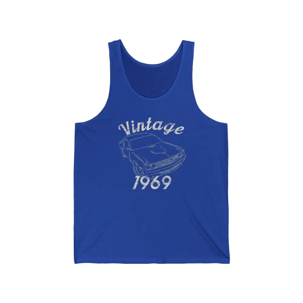 Classic Muscle Car Graphic Tank Top