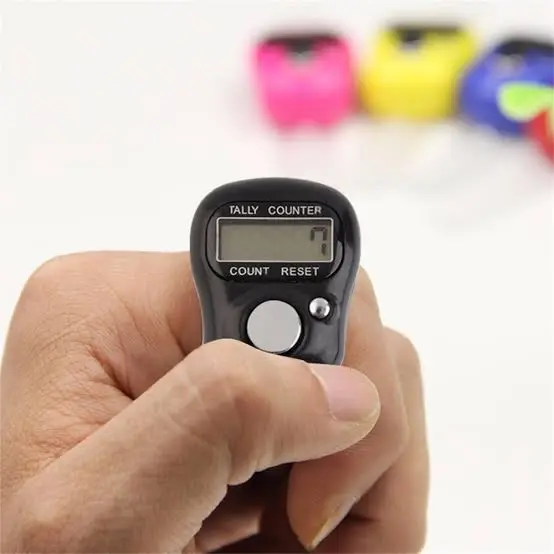 Tally Counter Tasbeeh Tasbih Number Hand Clicker Digital
