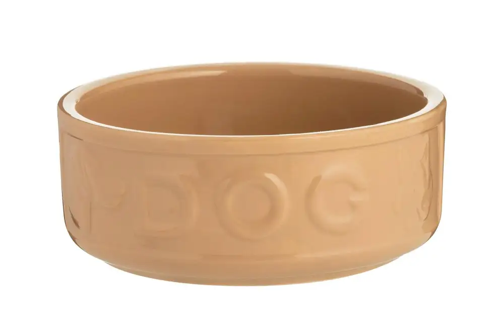 Cane Lettered Dog Dining Bowl