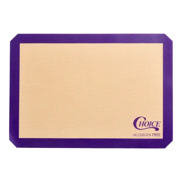 Half Size Allergen Free Silicone Non Stick Baking Mat