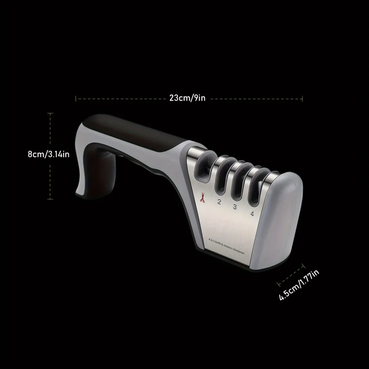 4-in-1 Knife & Scissors Sharpener