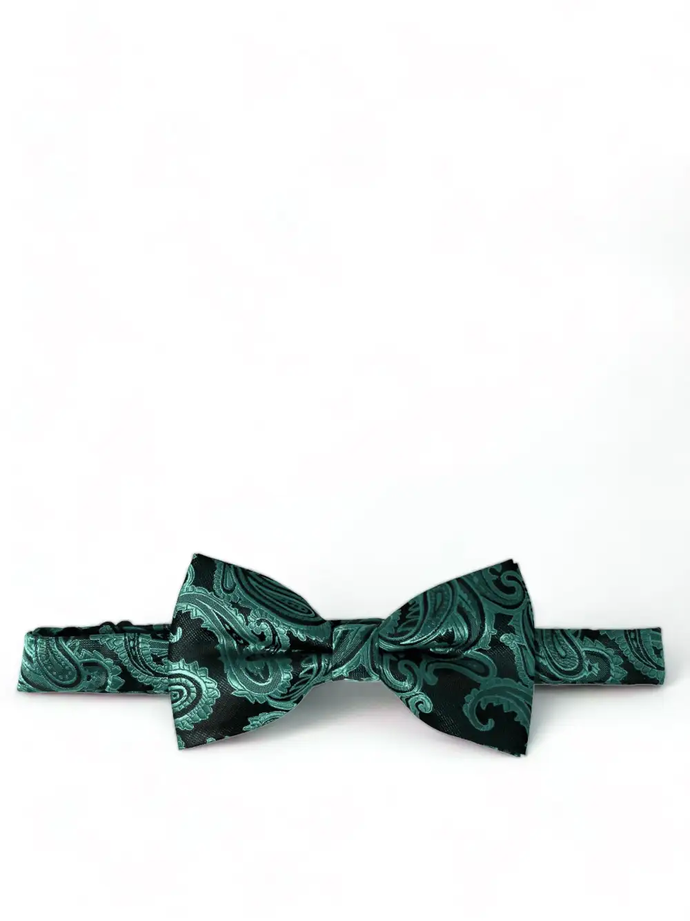 Versatile Paisley Polyester Bow Tie