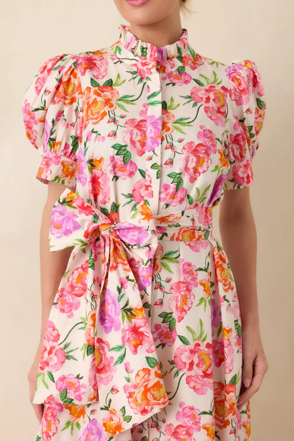 Floral Marguerite Maxi Dress