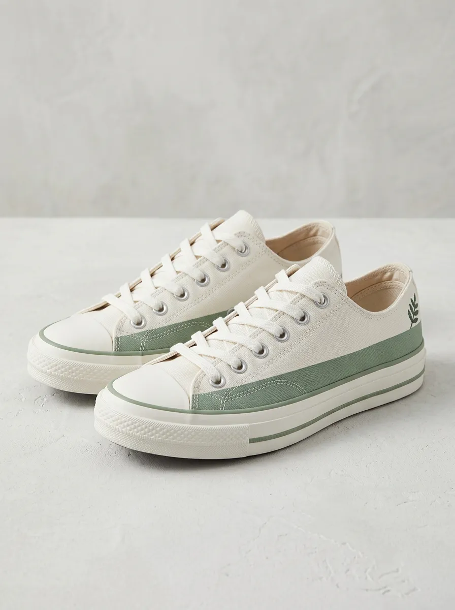 Refined Performance Women's Low-Top Canvas Shoes