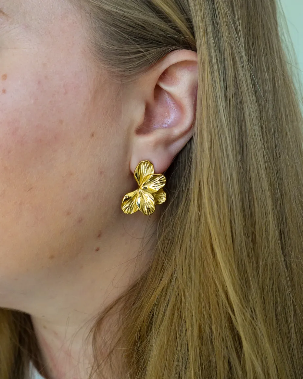 Modern Rounded Drop Earrings