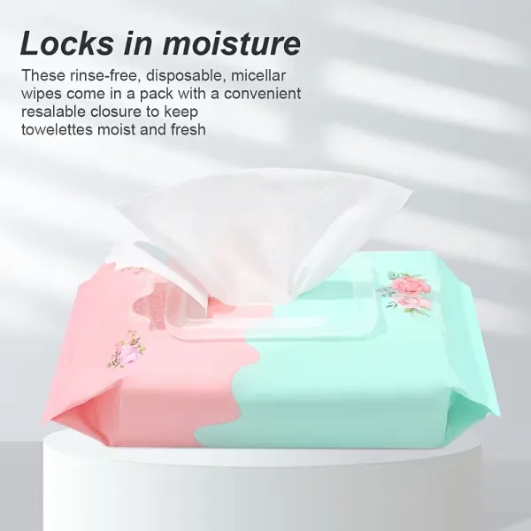 Gentle Rose Facial Cleansing Wipes