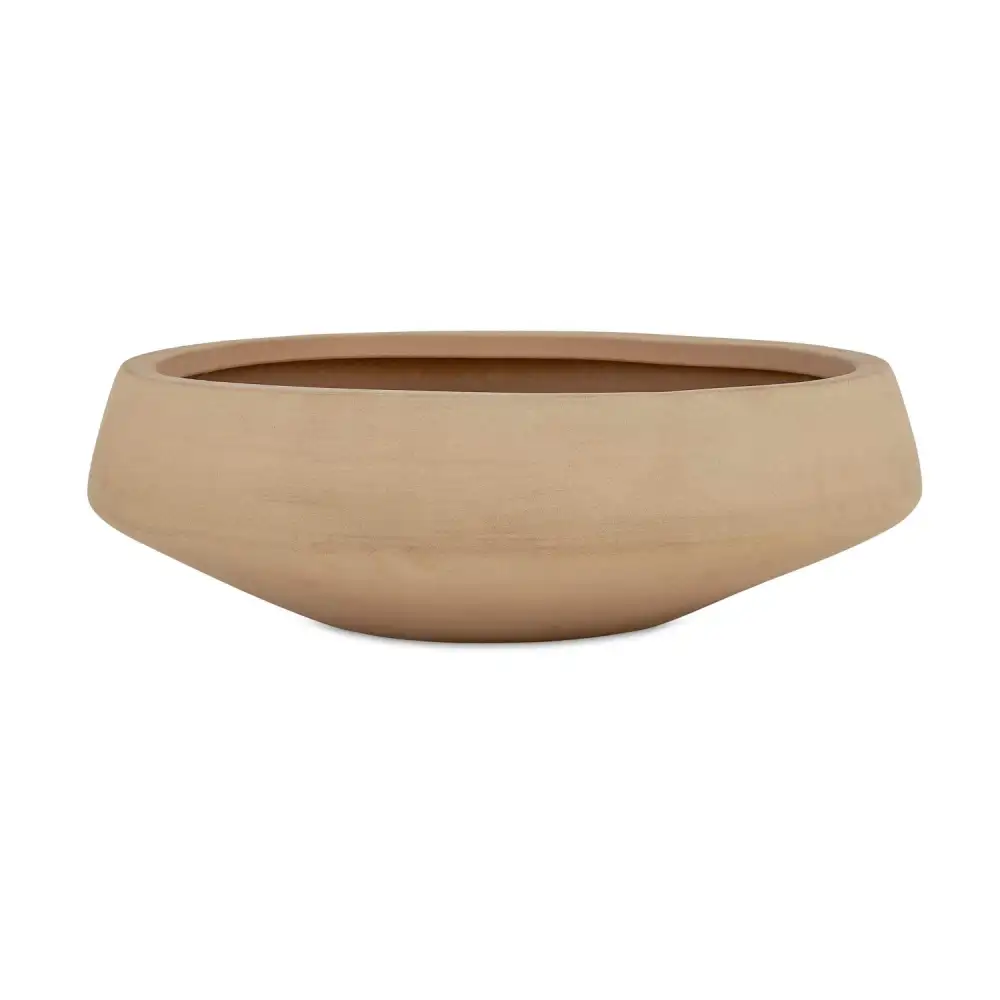 Textured Earthenware Indoor Outdoor Bowl
