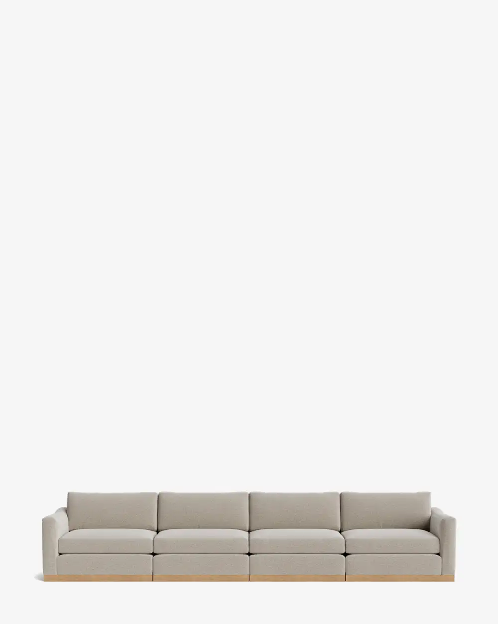 Modular Oak Sofa