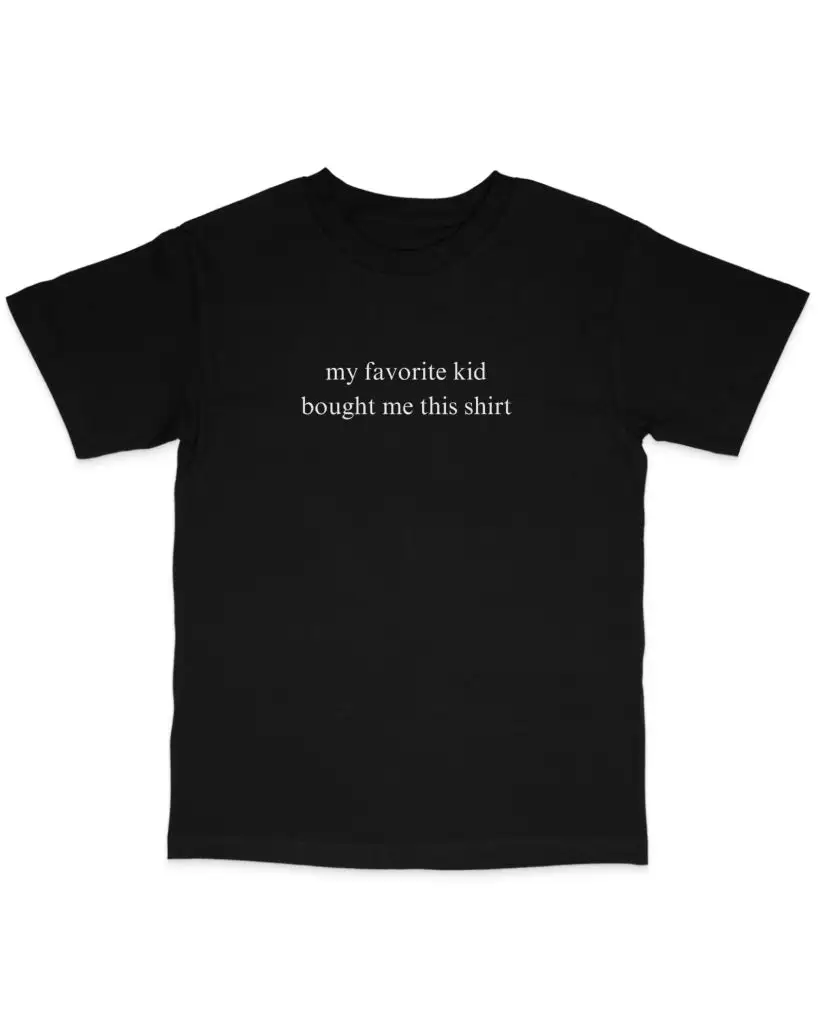 Favorite Kid Graphic Cotton Tee