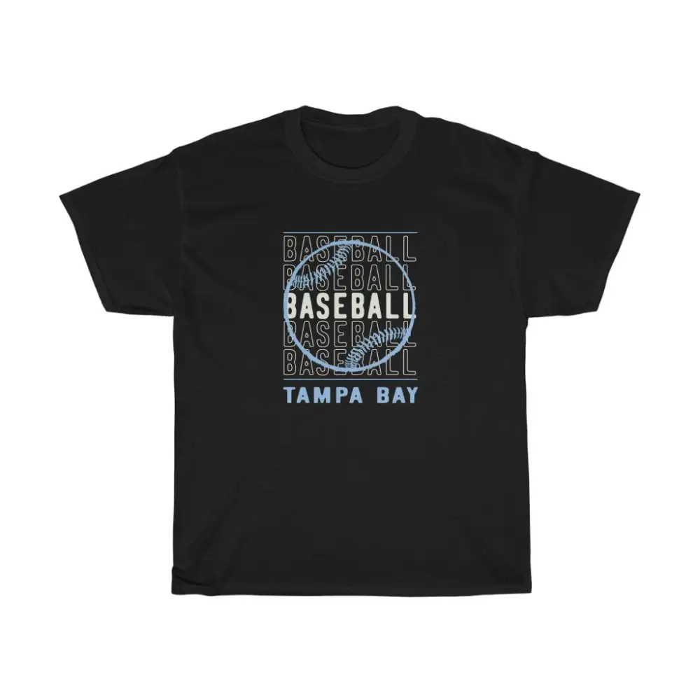 Baseball Tampa Bay with Baseball Graphic T-Shirt