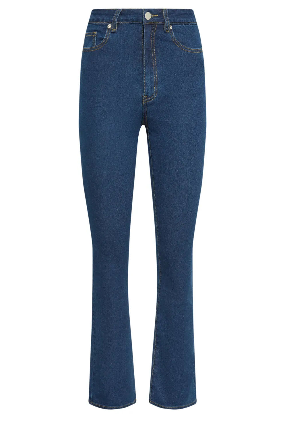 Button Up High Rise Jeans
