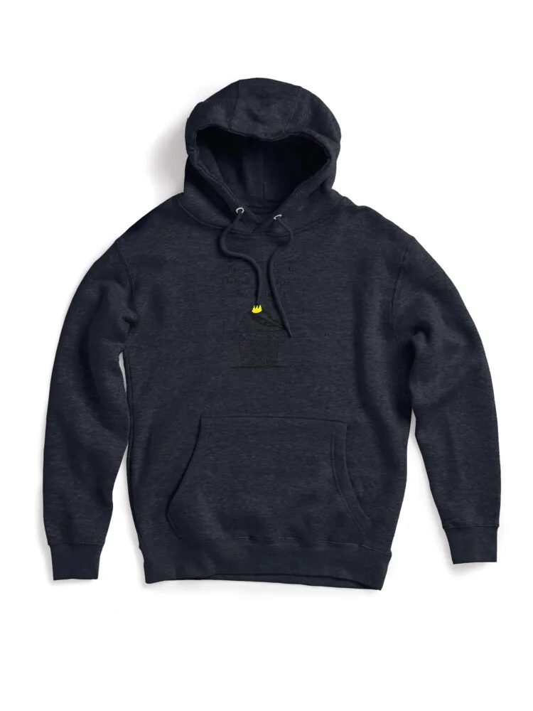 Retro Badger Illustration Hoodie