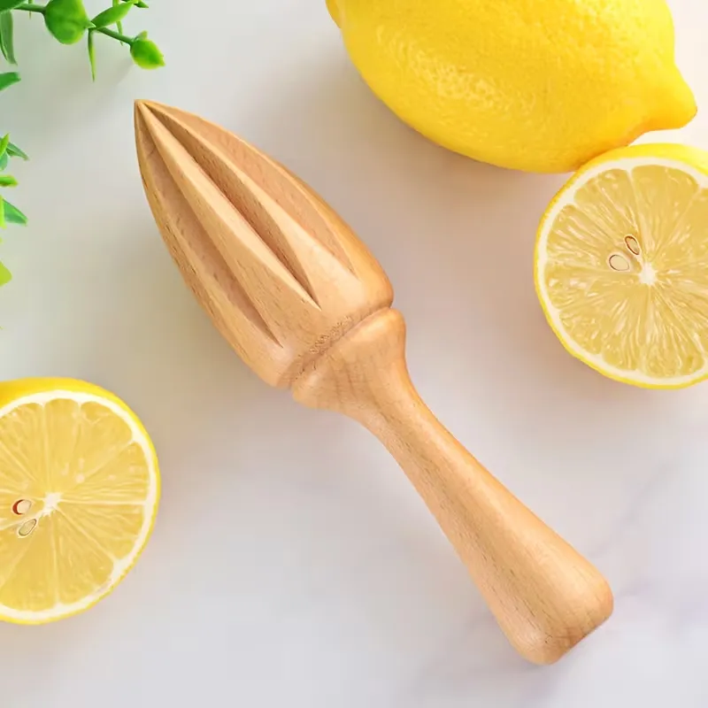 Handheld Wooden Citrus Juicer
