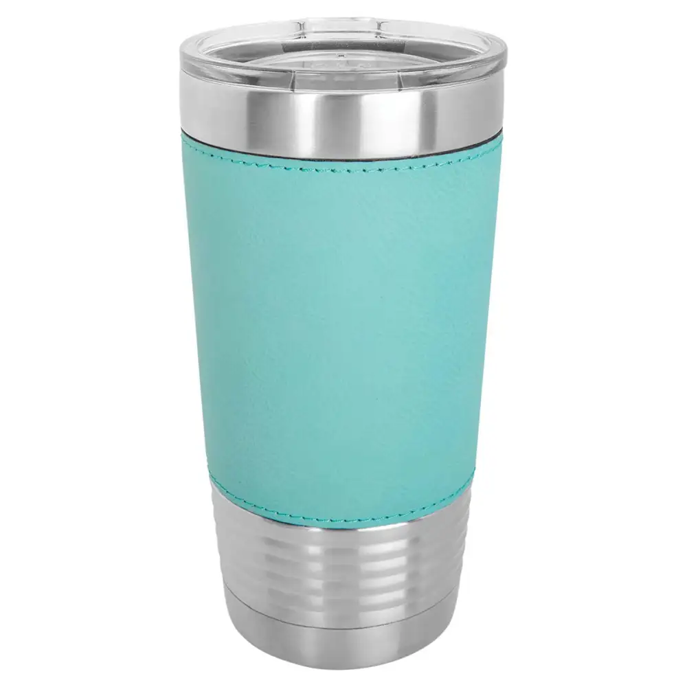 Faux Leatherette Finish Stainless Steel Tumbler