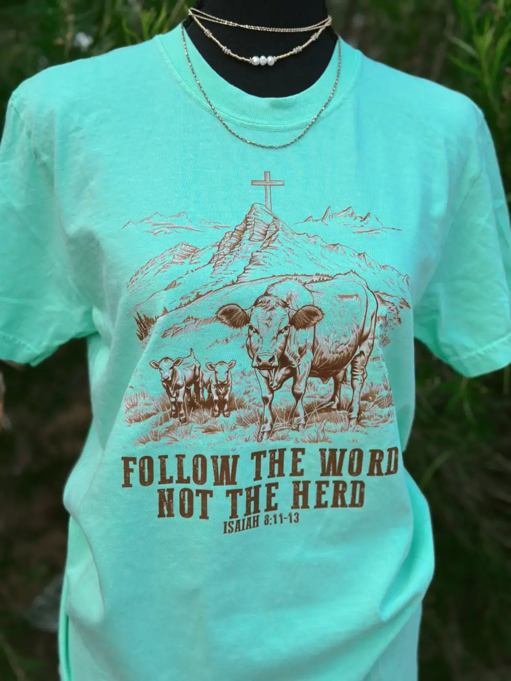 Follow Word Short Sleeve Tee