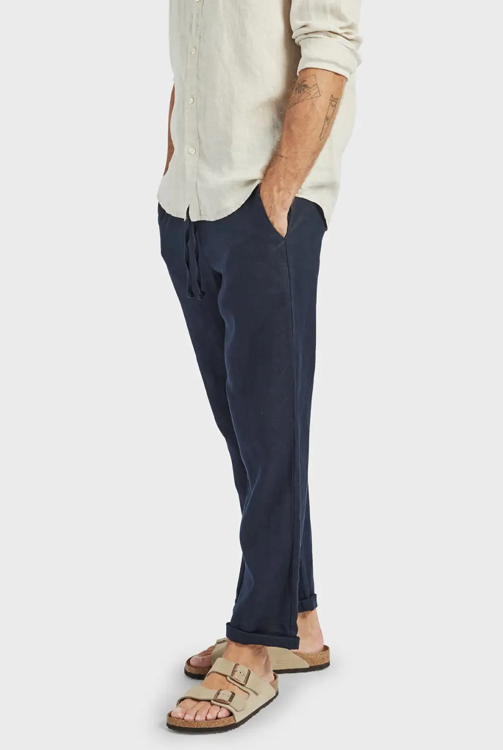 Lightweight Breathable Linen Casual Jogger Pants