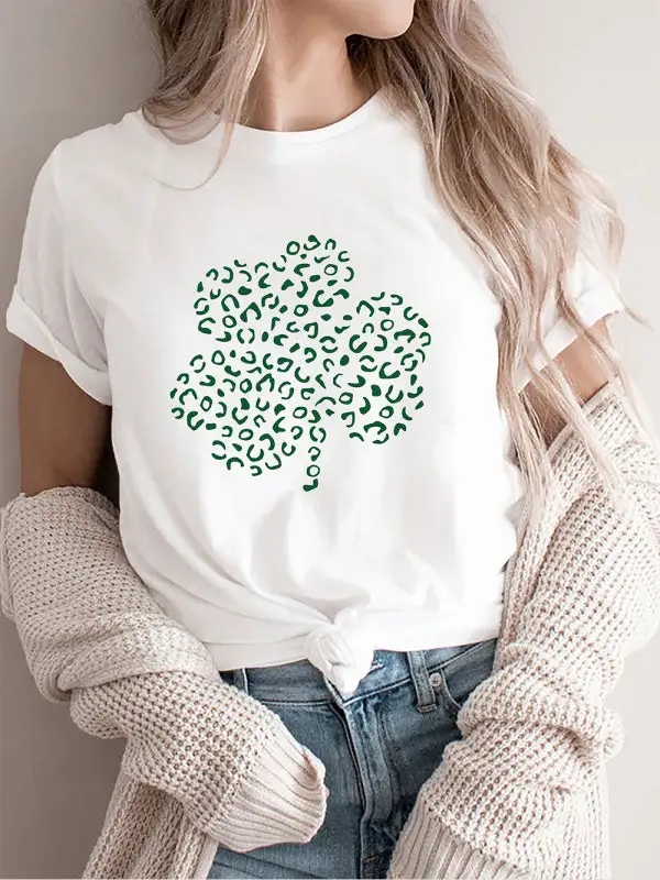 Tailored Round-Neck Collared Short-Sleeve Knit T-Shirt