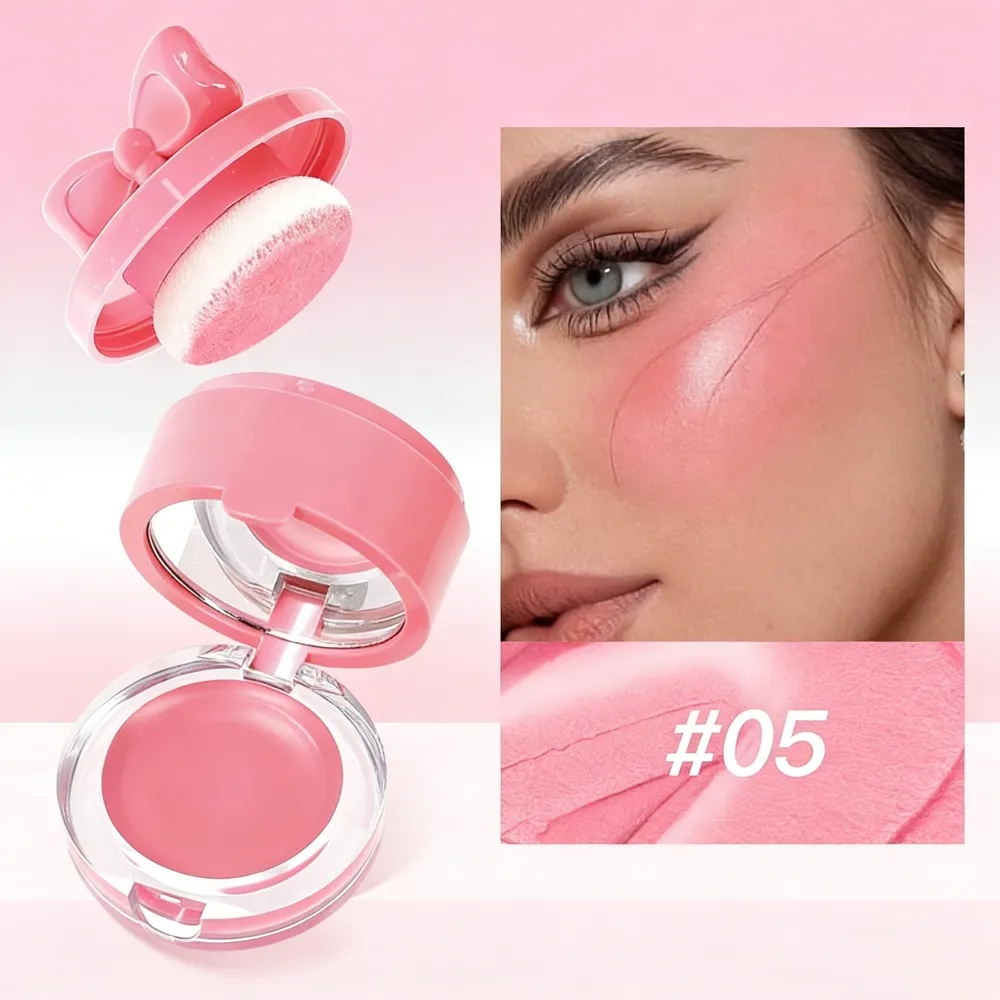 Bow-Top Cream Blush