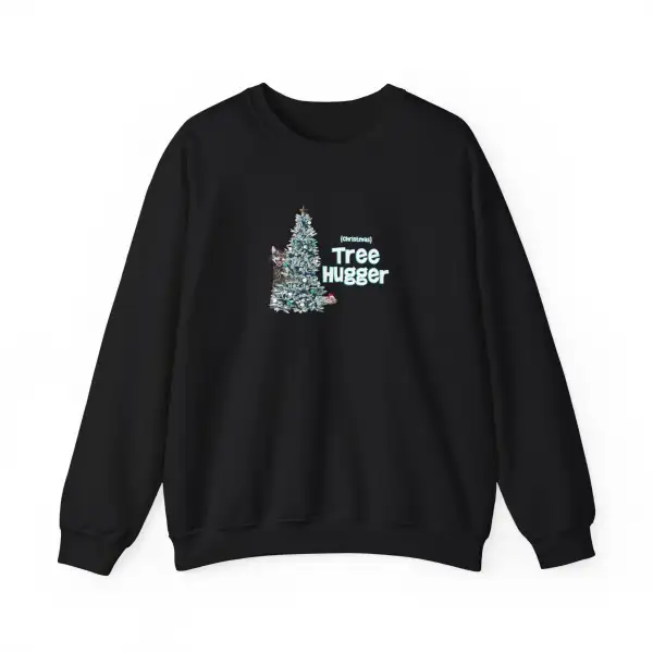 Tree Hugger Cat Crewneck Sweatshirt