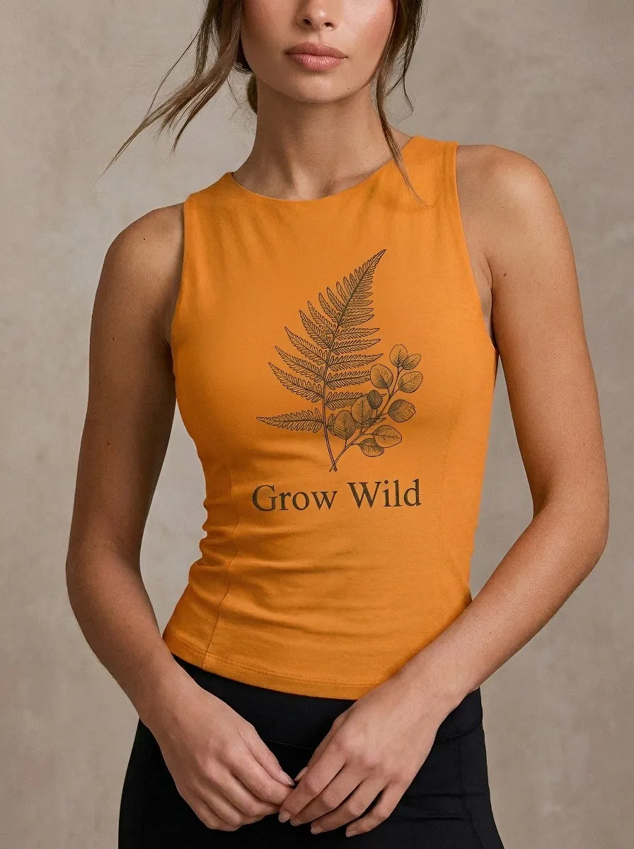 Nature Lover Fern Tank Top