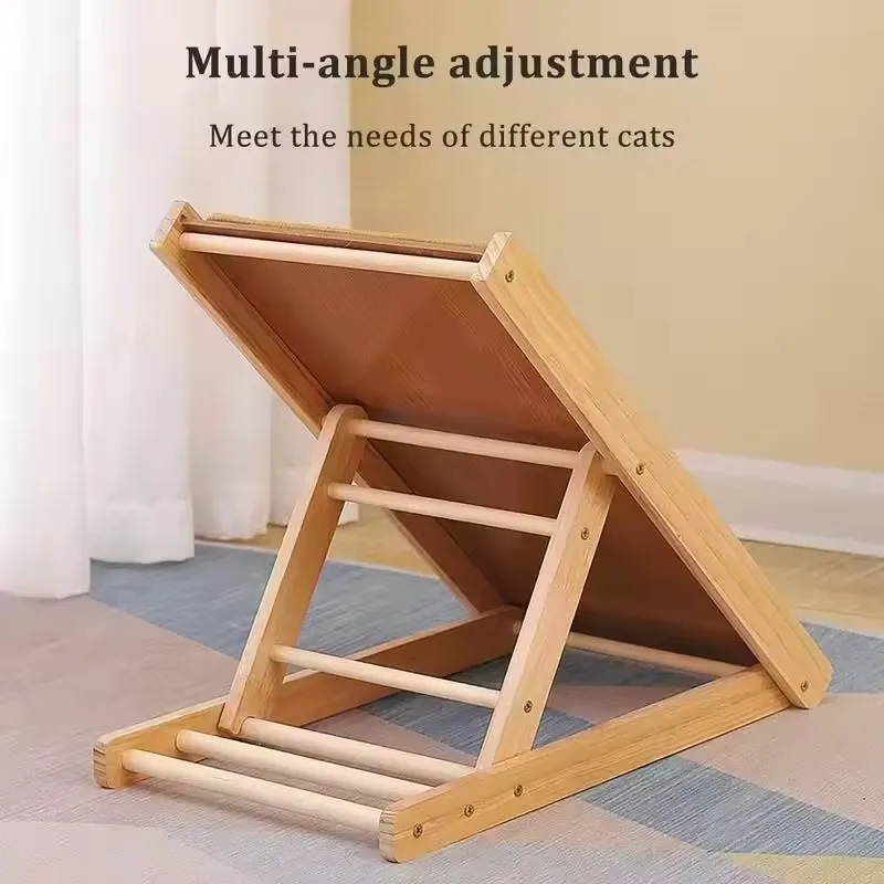 Wooden Adjustable Cat Perch