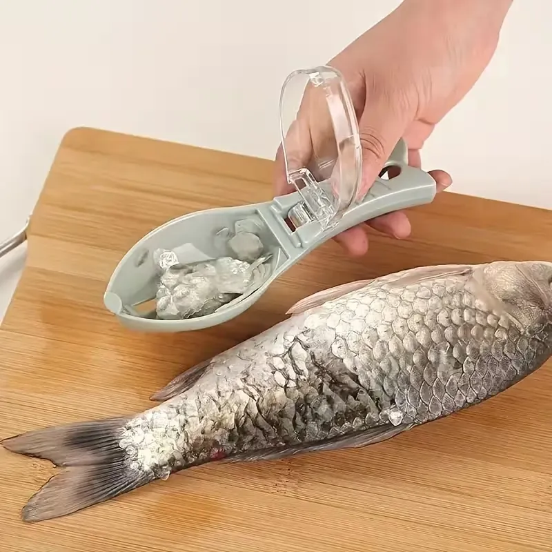 Fish Scale Remover with Storage