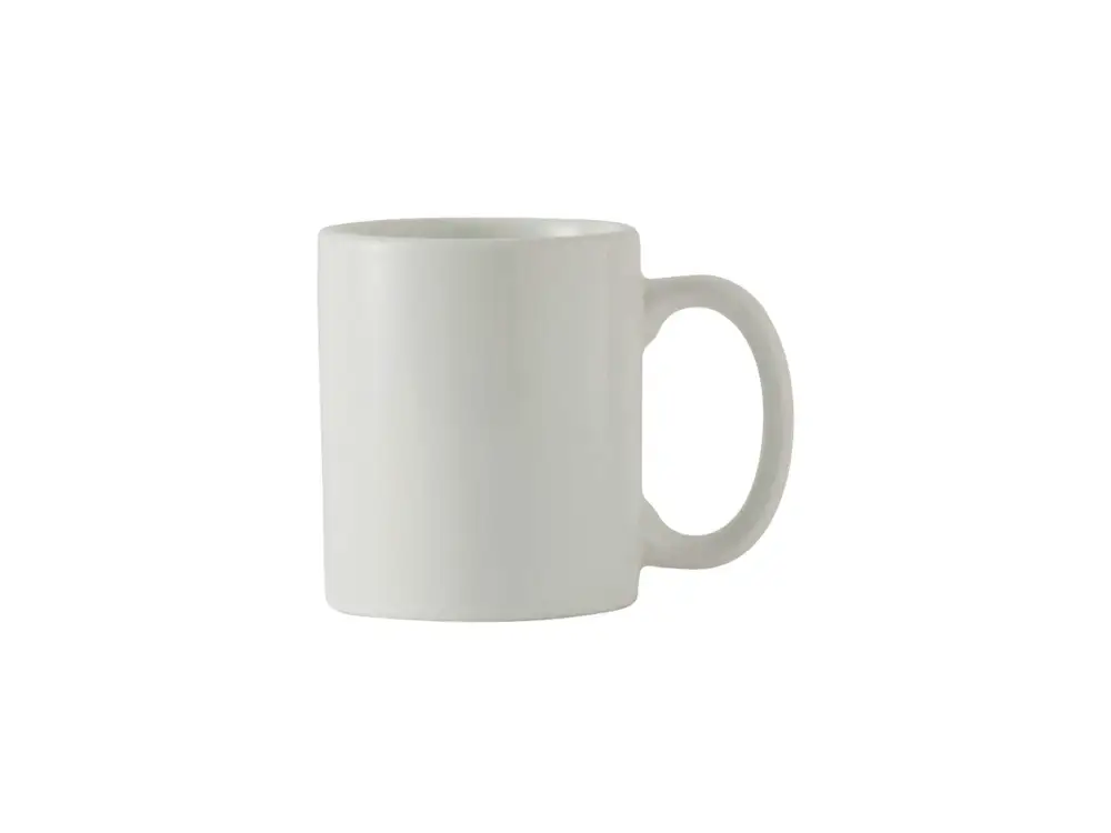 Clean Finish Curved Handle Mug