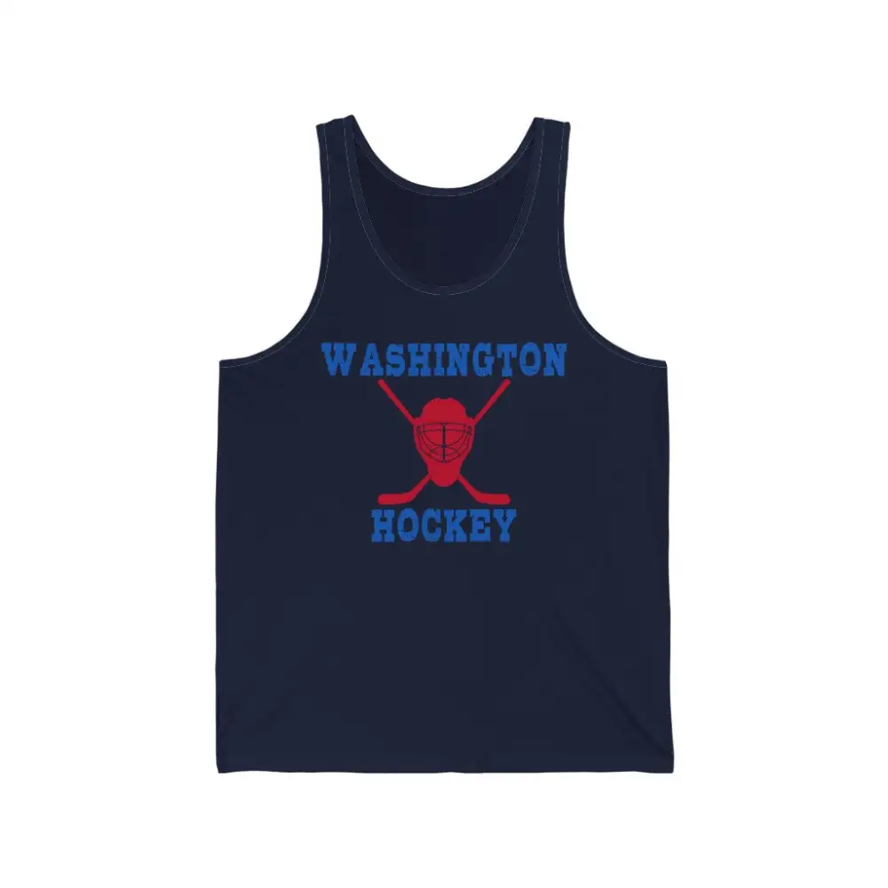 Hockey Emblem Graphic Tank Top